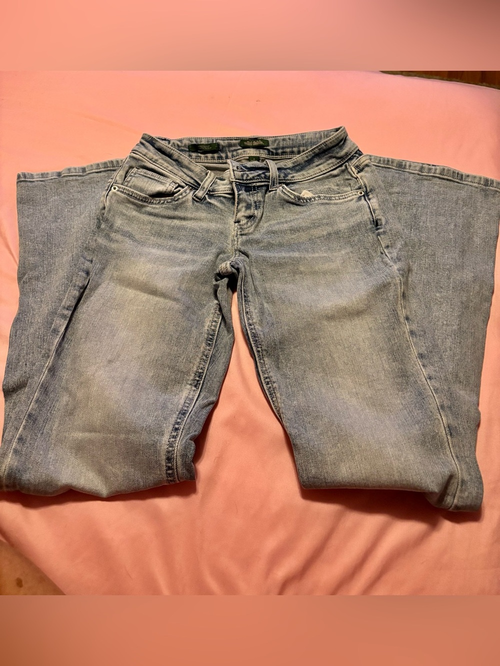 wild fable Light Blue Bootcut Jeans